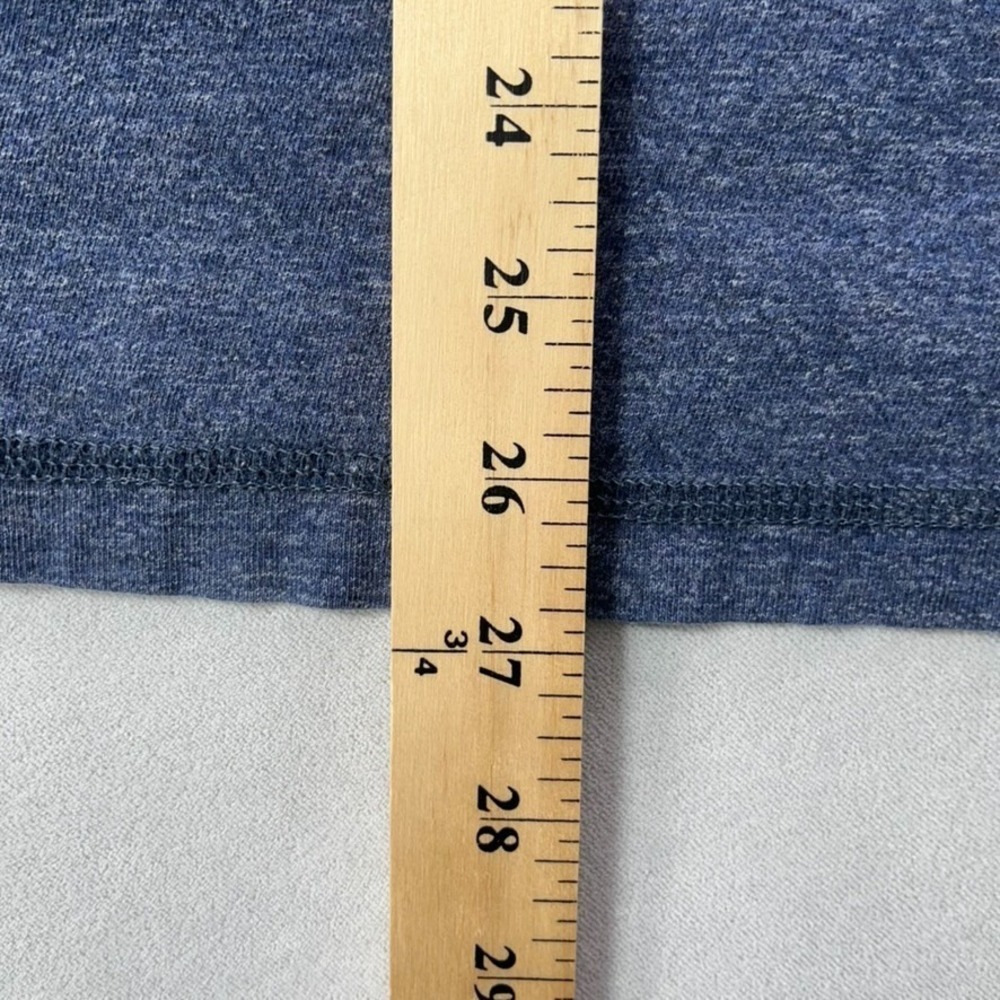 Flint and Tinder Long Sleeve Henley Shirt Men Medium Blue made in USA - Picture 9 of 9